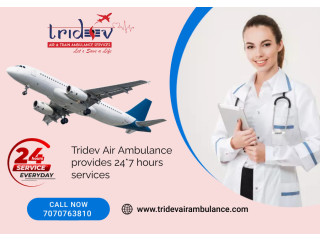 Tridev Air Ambulance Service in Kolkata Is Equipped With Quick Bed-To-Bed Transportation