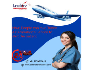 Tridev Air Ambulance Service in Ranchi Is Providing Safe Bed-To-Bed Transfers