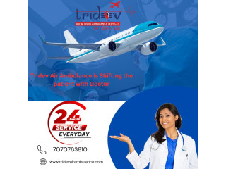 Opt the Best ICU Setups Tridev Air Ambulance Service in Mumbai