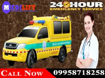 road-ambulance-in-patna-by-medilift-with-a-dedicated-medical-team-big-0