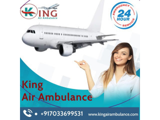 Hire No-1 and Credible Charter Aircraft Air Ambulance in Delhi by King