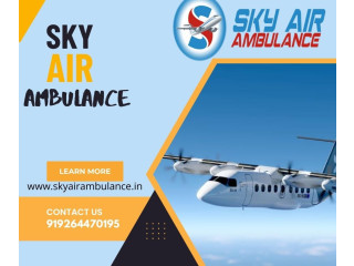 Sky Air Ambulance from Bhopal to Delhi |Fastest Document Process