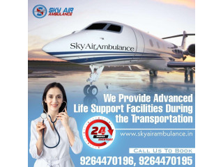 Sky Air Ambulance from Dibrugarh to Delhi | Accurate Information
