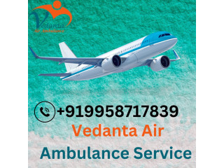 Pick Vedanta Air Ambulance Service in Raipur with a State-of-the-art ICU Setup